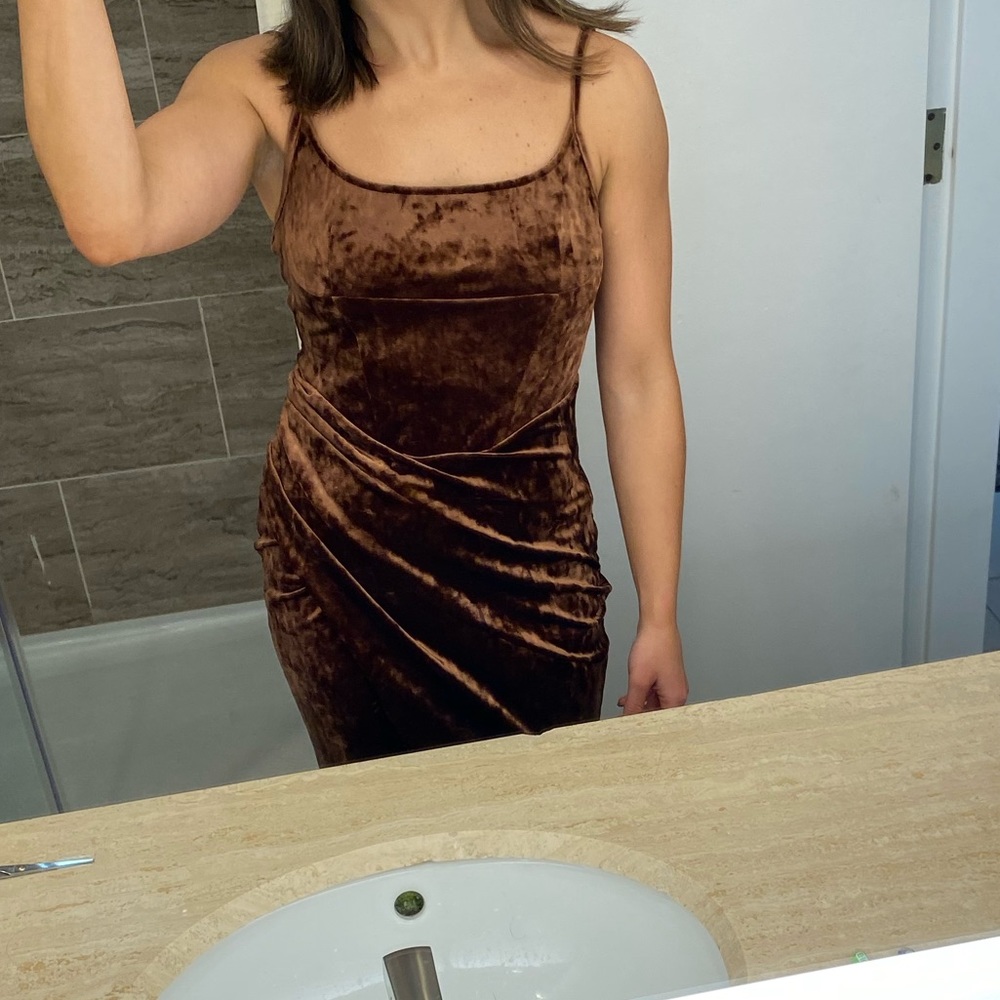 Velvet Chocolate Dress